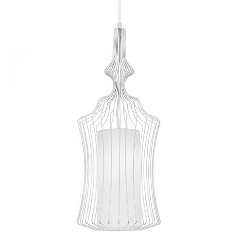 Подвесной светильник Wire Dream Pendant 4 Белый Белый Подвесной светильник Wire Dream Pendant 4 Белый Белый в Екатеринбурге | Loft Concept