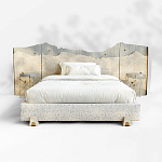 Кровать Okinawa варинант исполнения - 1 | Loft Concept в Екатеринбурге