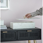 Шкатулка из белого мрамора Save Time варинант исполнения - 4 | Loft Concept в Екатеринбурге