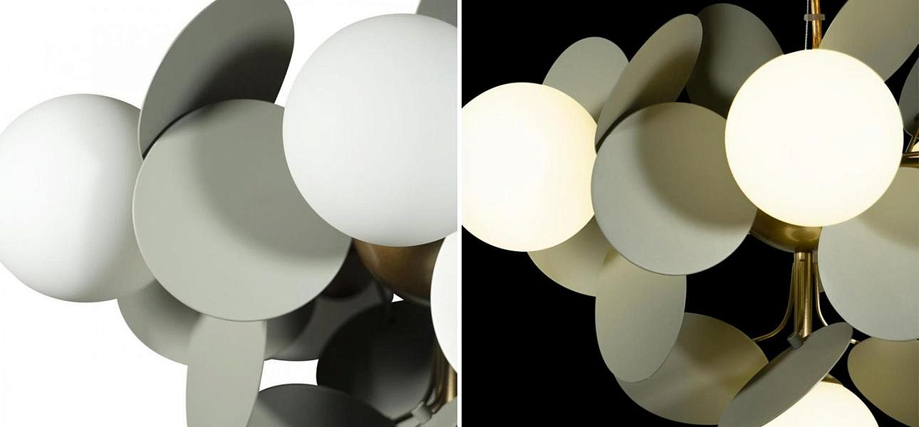 Люстра MATISSE Chandelier circle Gray 6 ламп Люстра MATISSE Chandelier circle Gray 6 ламп - Loft-Concept в Екатеринбурге