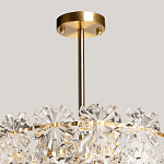 Люстра многоярусная с объемными прозрачными цветами Hanging Flowers варинант исполнения - 10 | Loft Concept в Екатеринбурге