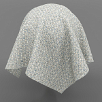 Мебельная ткань Шенилл голубой цвет 142 см T4-45 варинант исполнения - 9 | Loft Concept в Екатеринбурге