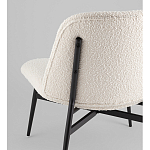 Кресло лаунж Ease белый варинант исполнения - 3 | Loft Concept в Екатеринбурге