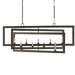 Люстра из пересекающихся прямоугольных элементов Intersecting Rectangles варинант исполнения - 2 | Loft Concept в Екатеринбурге