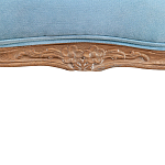 Кресло Ava Classical Armchair light blue velour варинант исполнения - 6 | Loft Concept в Екатеринбурге