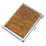 Портсигар с газовой зажигалкой из натурального камня Яшма Змеиная Stone Cigarettes Cases варинант исполнения - 6 | Loft Concept в Екатеринбурге