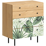 Комод с принтом на ящиках Elise Chest of Drawers варинант исполнения - 8 | Loft Concept в Екатеринбурге