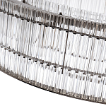 Подвесная люстра в форме круга Light Source Antique Nickel варинант исполнения - 2 | Loft Concept в Екатеринбурге