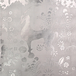 Обои ручная роспись в стиле Арт-деко Rateau Bas Relief on Tarnished Silver gilded paper варинант исполнения - 1 | Loft Concept в Екатеринбурге