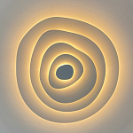 Потолочная люстра круглая многослойная Multilayering варинант исполнения - 9 | Loft Concept в Екатеринбурге