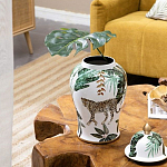 Ваза из фарфора с ручной росписью Leopard Collection  варинант исполнения - 7 | Loft Concept в Екатеринбурге