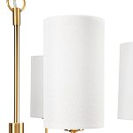 Люстра с белыми плафонами в форме цилиндра и металлическим основанием Nicoleta варинант исполнения - 2 | Loft Concept в Екатеринбурге