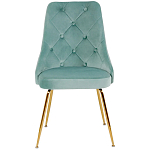 Стул в мятной велюровой обивке Ward Mint Velour Chair варинант исполнения - 2 | Loft Concept в Екатеринбурге