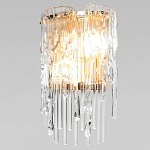 Бра с эффектом стекающего стекла и прозрачными трубками Textured Glass варинант исполнения - 4 | Loft Concept в Екатеринбурге