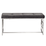 Банкетка Neoclassic Ornament Silver варинант исполнения - 1 | Loft Concept в Екатеринбурге