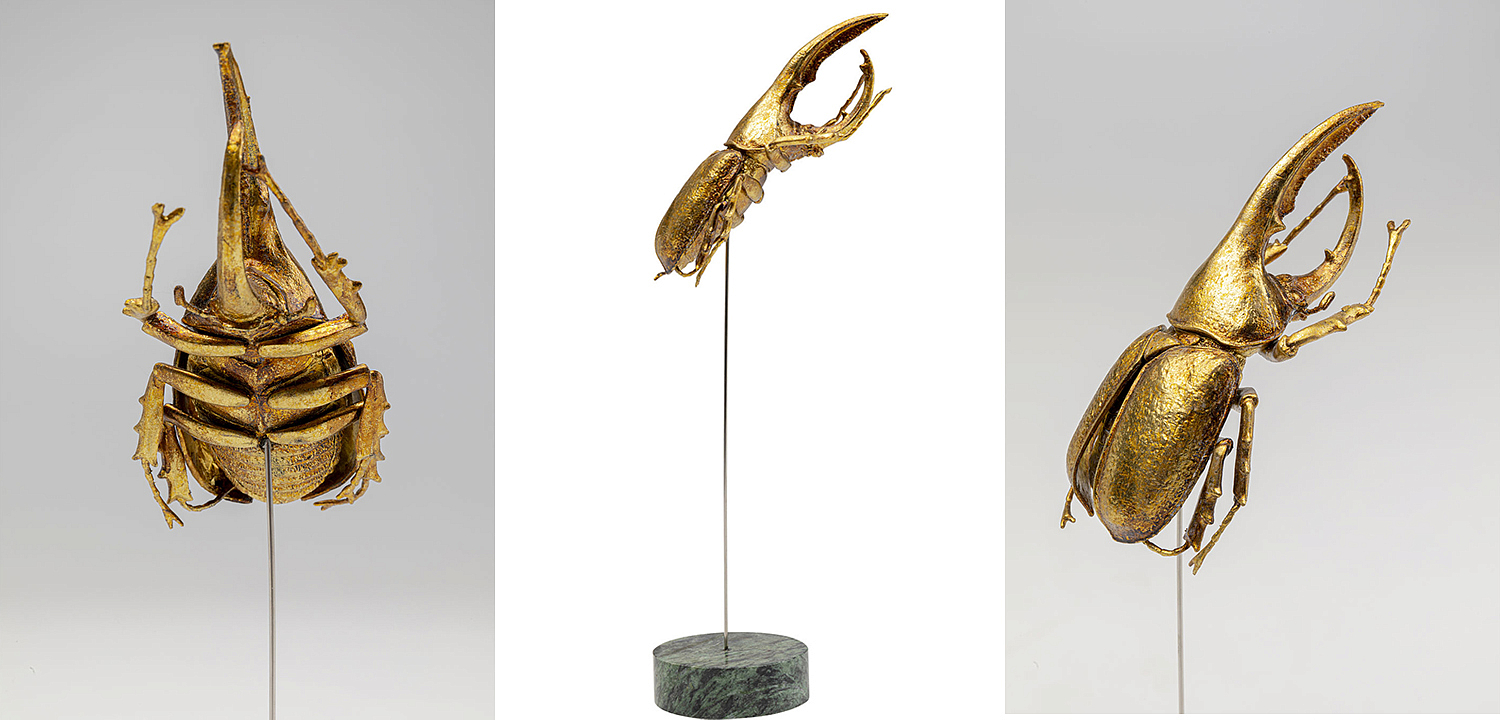 Статуэтка Golden Beetle on standing II - Loft-Concept в Екатеринбурге