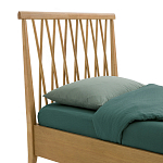 Кровать детская из массива гевеи Eliza варинант исполнения - 4 | Loft Concept в Екатеринбурге