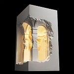 Встраиваемый в стену гипсовый светильник под покраску с колоннами и арками в античном стиле Antiquity Athena варинант исполнения - 7 | Loft Concept в Екатеринбурге