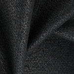 Мебельная ткань Шенилл черный цвет 138 см T4-35 варинант исполнения - 1 | Loft Concept в Екатеринбурге