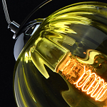 Подвесной светильник со стеклянном плафоном в форме бокала Kaleido варинант исполнения - 31 | Loft Concept в Екатеринбурге