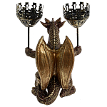 Подсвечник в виде дракона Dragon with Two Candlesticks варинант исполнения - 7 | Loft Concept в Екатеринбурге