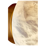 Бра в форме диска из натурального камня Cryptocrystalline Stone варинант исполнения - 3 | Loft Concept в Екатеринбурге