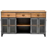 Комод Loft Metal Wooden Chest of Drawers варинант исполнения - 1 | Loft Concept в Екатеринбурге