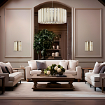 Люстра с абажуром из стекла и премиального алебастра Ravishment варинант исполнения - 7 | Loft Concept в Екатеринбурге