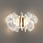 Бра с крупными прозрачными лепестками с рельефной поверхностью Ethereal Bloom варинант исполнения - 4 | Loft Concept в Екатеринбурге