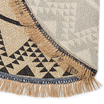 Ковер круглый из комбинированного состава Fantasy варинант исполнения - 4 | Loft Concept в Екатеринбурге