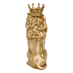 Статуэтка лев с детализированной гривой и изящной короной Lion Crown  варинант исполнения - 3 | Loft Concept в Екатеринбурге