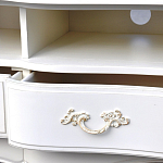 ТВ-тумба из массива дерева в стиле прованс Montmartre Provence TV Stand варинант исполнения - 3 | Loft Concept в Екатеринбурге