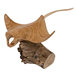 Статуэтка из дерева скат Animals of the World варинант исполнения - 1 | Loft Concept в Екатеринбурге