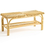 Скамья из ротанга Saveria Rattan Bench варинант исполнения - 1 | Loft Concept в Екатеринбурге