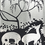 Обои ручная роспись в стиле Арт-деко Rateau Original colourway on Electrum gilded paper варинант исполнения - 2 | Loft Concept в Екатеринбурге