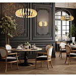 Люстра круглая с фактурными элементами в виде ракушек Inspired Sea варинант исполнения - 6 | Loft Concept в Екатеринбурге