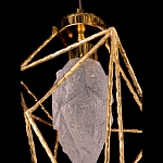 Подвесной светильник с плафоном в виде камня Embodiment варинант исполнения - 5 | Loft Concept в Екатеринбурге