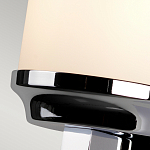 Бра для ванных комнат с белым цилиндрическим плафоном на прямоугольном основании цвета хром Feiss варинант исполнения - 6 | Loft Concept в Екатеринбурге