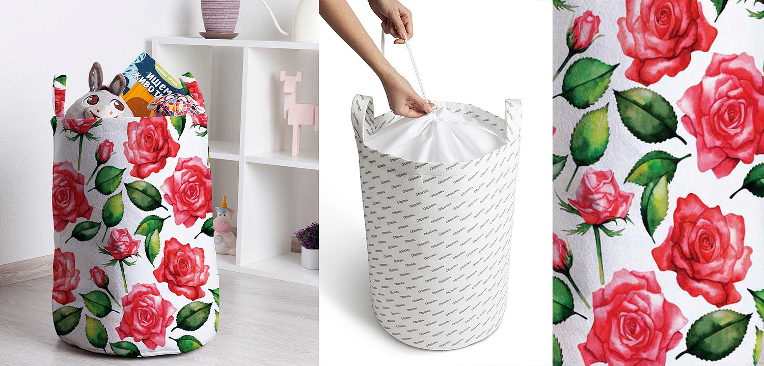 Корзина Roses Basket Корзина Roses Basket - Loft-Concept в Екатеринбурге