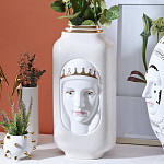 Ваза с золотисто-белыми фрагментами Faces of Imagination варинант исполнения - 4 | Loft Concept в Екатеринбурге