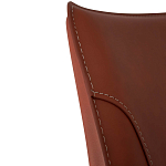 Стул коричневый из искуственной кожи на 4-х ножках Enigma Brown варинант исполнения - 4 | Loft Concept в Екатеринбурге