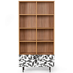 Широкий стеллаж с принтом Elise Rack варинант исполнения - 5 | Loft Concept в Екатеринбурге