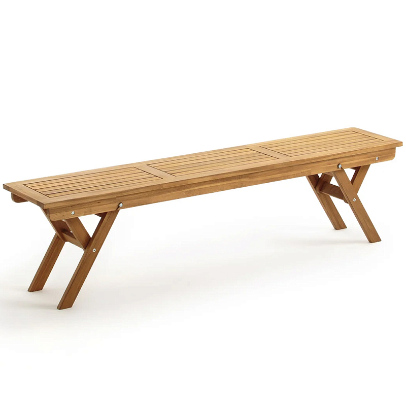 Деревянная скамья складная Jerome Wood Bench Древесина в Екатеринбурге | Loft Concept 