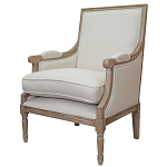 Кресло William Classical Armchair beige flax варинант исполнения - 3 | Loft Concept в Екатеринбурге