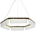 Светодиодная люстра с рельефным стеклом ICE GLASS 70 варинант исполнения - 1 | Loft Concept в Екатеринбурге