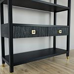 Стеллаж с двумя ящиками Elsa Dreams Black варинант исполнения - 2 | Loft Concept в Екатеринбурге