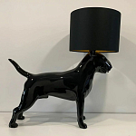 Лампа COLLECTION OF DOGS с абажуром Бультерьер варинант исполнения - 9 | Loft Concept в Екатеринбурге