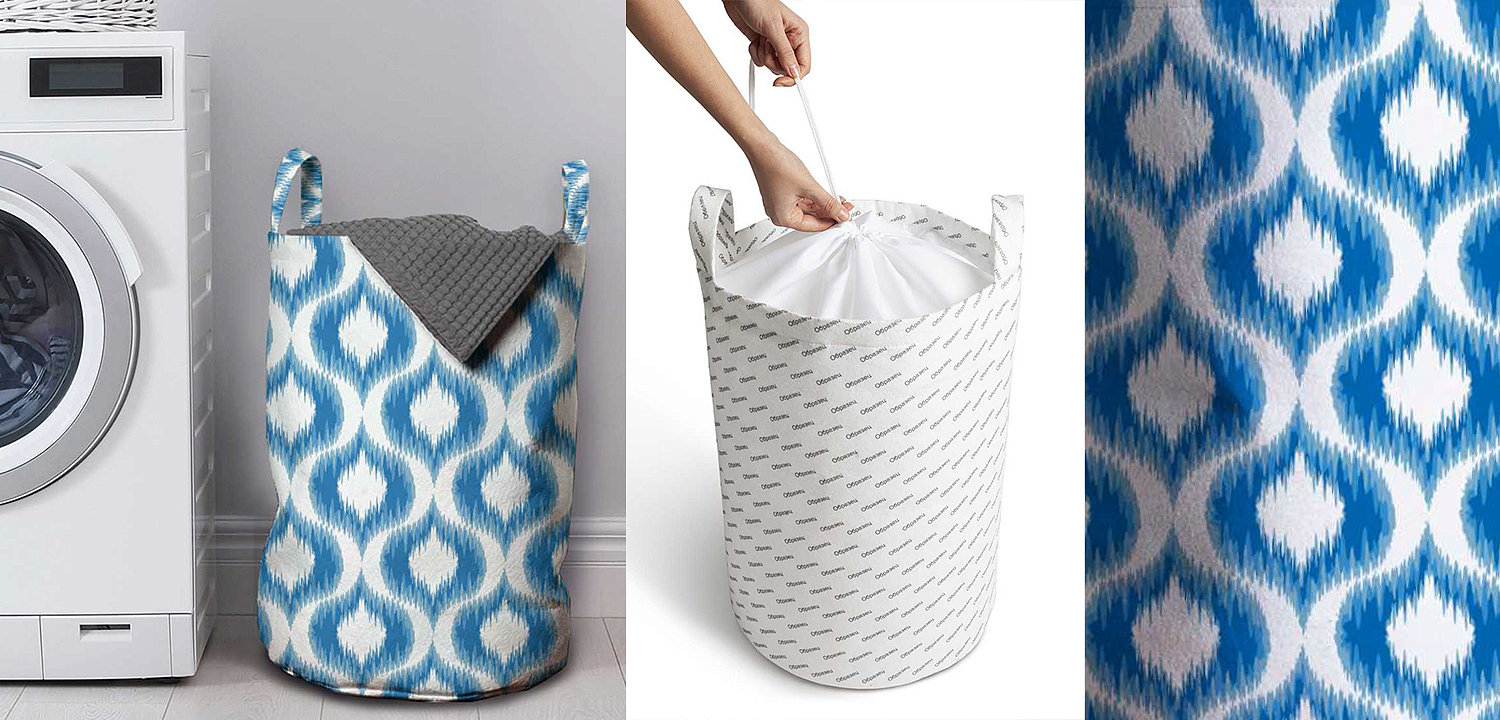 Корзина Blue Ornament Basket Корзина Blue Ornament Basket - Loft-Concept в Екатеринбурге