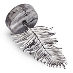 Статуэтка Metal Flowers античная платина варинант исполнения - 2 | Loft Concept в Екатеринбурге