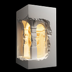 Встраиваемый в стену гипсовый светильник под покраску с колоннами и арками в античном стиле Antiquity Athena варинант исполнения - 5 | Loft Concept в Екатеринбурге